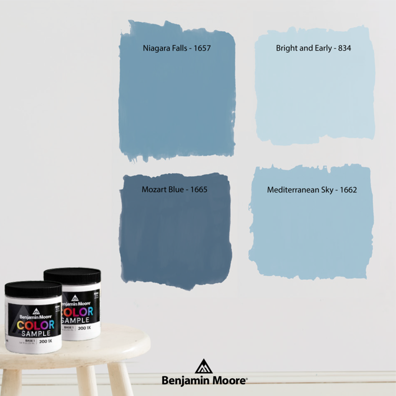 Benjamin Moore  How to associate colors?